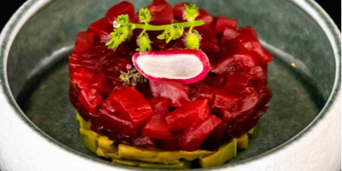 Tuna tartar with avocado - MY | Sushi & Japanese Food Delivery in Monaco, Cap-d'Ail & Beausoleil